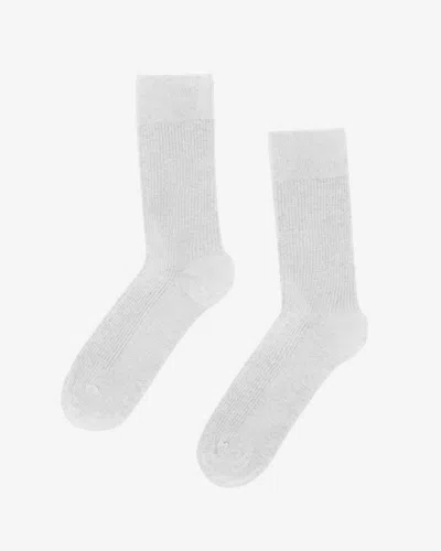 Colorful Standard Mens Classic Organic Socks In Optical White