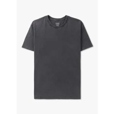 Colorful Standard Mens Classic Organic T-shirt In Faded Black