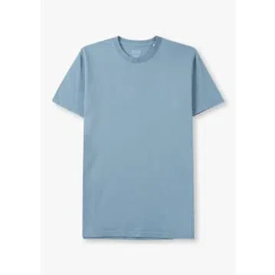 Colorful Standard Mens Classic Organic T-shirt In Seaside Blue
