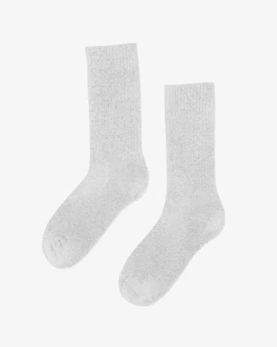 Colorful Standard Mens Organic Active Socks In White