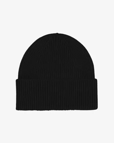 Colorful Standard Merino Wool Beanie In Black