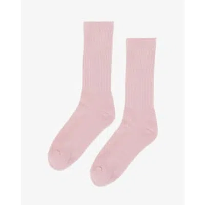 Colorful Standard Organic Active Socks Faded Pink