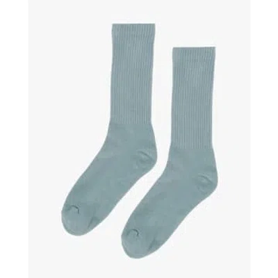 Colorful Standard Organic Active Socks Steel Blue