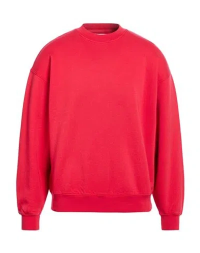 Colorful Standard Organic Oversized Crew Man Sweatshirt Tomato Red Size L Organic Cotton