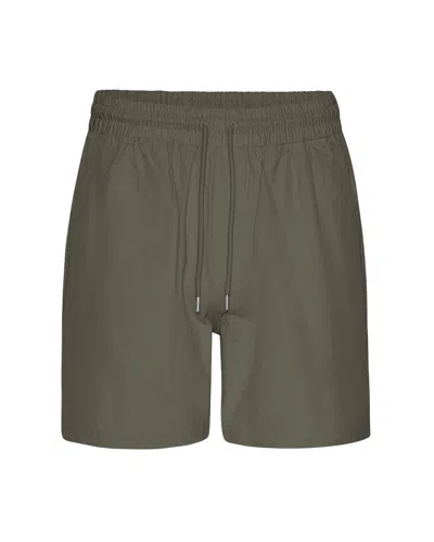 Colorful Standard Organic Twill Shorts In Green