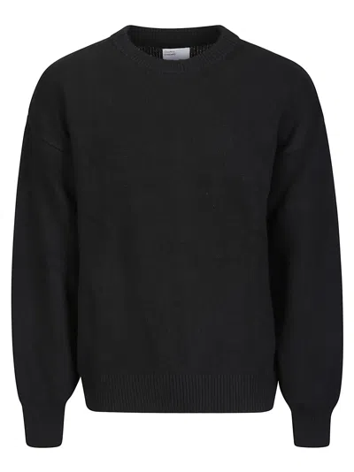Colorful Standard Merino Wool Round-neck Jumper In Black