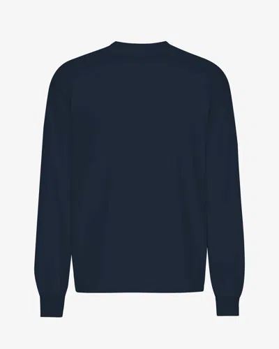 Colorful Standard Oversized Organic Long Sleeve T-shirt In Blue