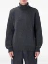 Colorful Standard Recycled Merino Wool Turtleneck In Gray