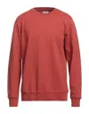 Colorful Standard Sweatshirts In Rust