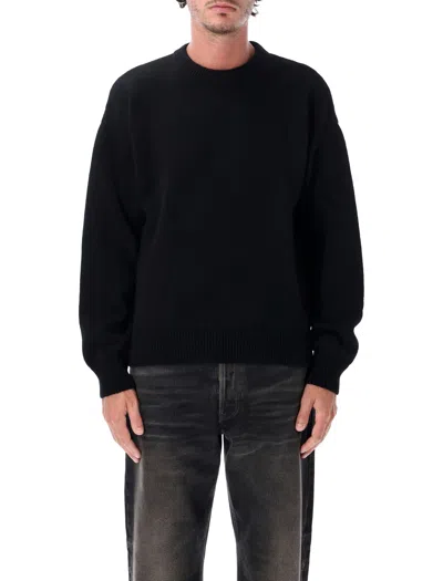Colorful Standard Unisex Crewneck Sweater In Deep Black