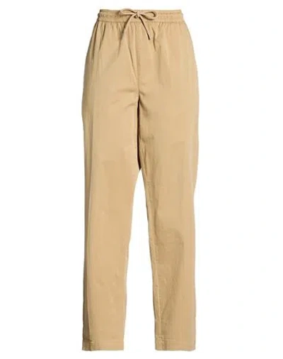 Colorful Standard Woman Pants Sand Size L Organic Cotton, Elastane In Neutral