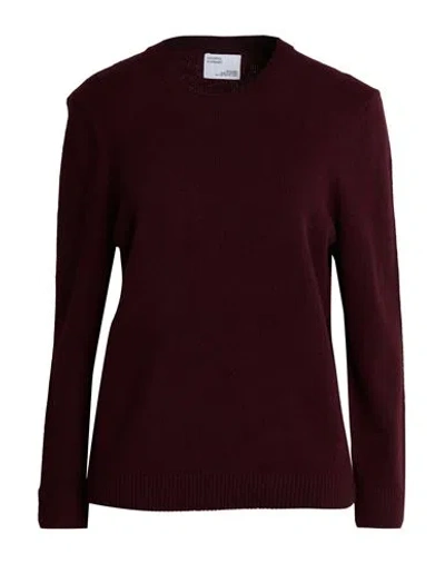 Colorful Standard Woman Sweater Burgundy Size S Merino Wool