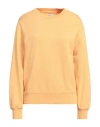 Colorful Standard Woman Sweatshirt Mandarin Size L Organic Cotton In Mandarin