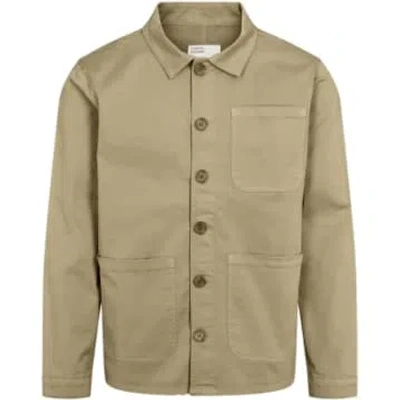 Colorful Standard Workwear Jacket Khaki In Neutrals