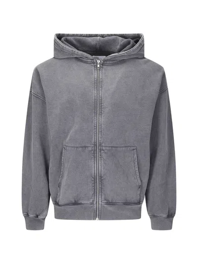 Colorful Standard Zip Hoodie In Gray