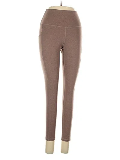 Pre-owned Colorfulkoala Active Pants In Brown