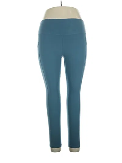 Pre-owned Colorfulkoala Active Pants In Teal