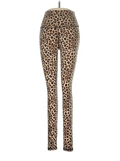 Pre-owned Colorfulkoala Leggings In Gold