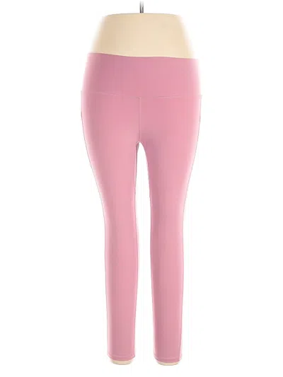 Pre-owned Colorfulkoala Leggings In Pink