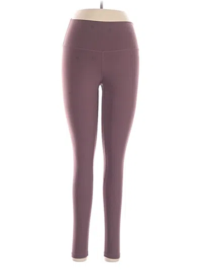 Pre-owned Colorfulkoala Yoga Pants In Purple
