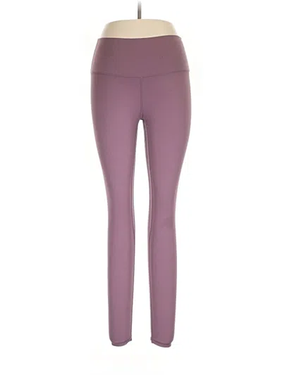 Pre-owned Colorfulkoala Yoga Pants In Purple