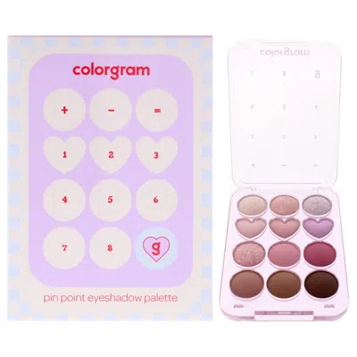 Colorgram Ladies Pin Point Eyeshadow Palette 03 Pink Plus Lavender Makeup 8809526842277 In Multi