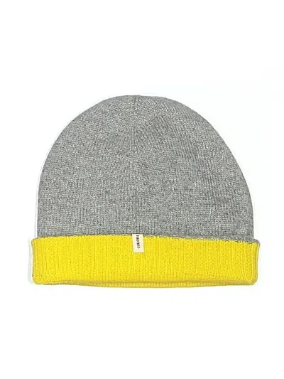 Pre-owned Colori Beanie Hat In Gray