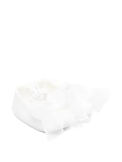 Colorichiari Babies' Bow-detail Ballerinas In White