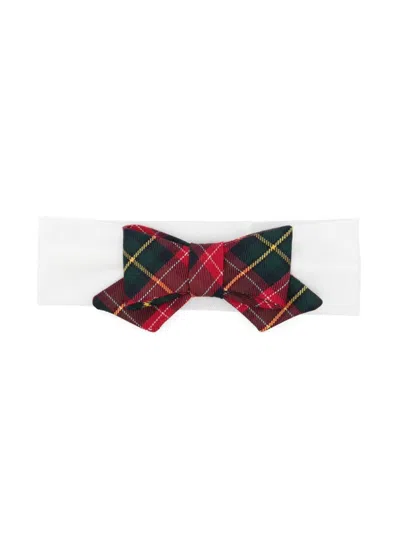 Colorichiari Babies' Bow-detail Headband In Green