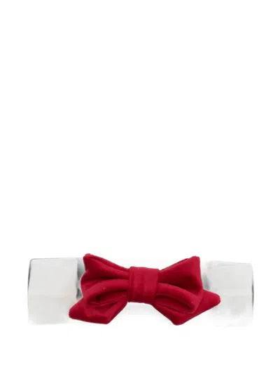 Colorichiari Babies' Bow-detail Headband In White