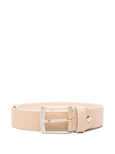 Colorichiari Kids' Buckle-fastening Belt In Neutral