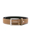 Colorichiari Buckle-fastening Leather Belt In Brown