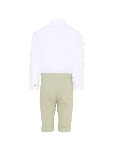 Colorichiari Kids' Buttoned Trousers (pack Of Three) In Multi