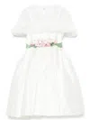 Colorichiari Cape-detail Dress