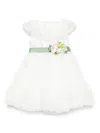 Colorichiari Floral-appliqué Dress