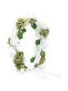 Colorichiari Floral-appliqué Hair Band In 绿色