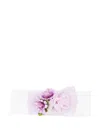 Colorichiari Floral-appliqué Hair Band In Purple