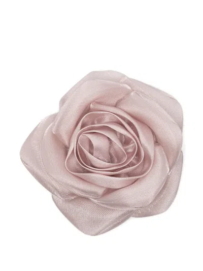 Colorichiari Kids' Flower Hair Clip In Pink