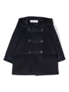 Colorichiari Hooded Coat In Blue