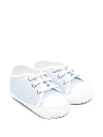 Colorichiari Babies' Lace-up Sneakers In Blue