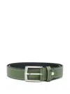 Colorichiari Leather Belt In Green