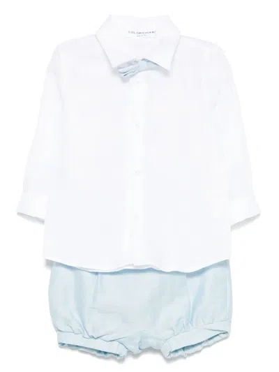 Colorichiari Babies' Long-sleeve Shorts Set