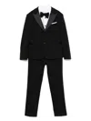 Colorichiari Sequinned Suit (set Of Three) In 黑色