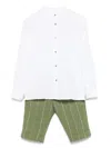 Colorichiari Striped Shorts Set