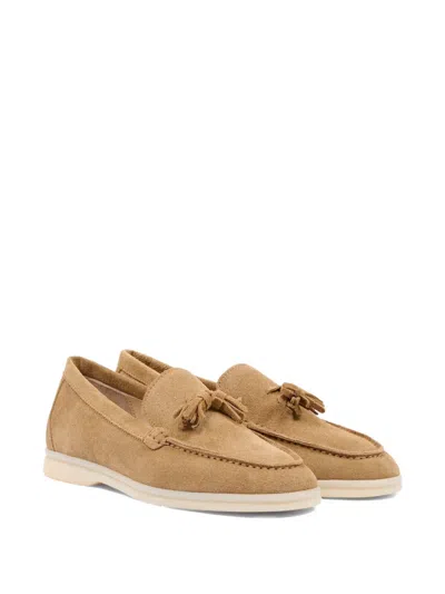 Colorichiari Kids' Tassel Loafers In Neutral