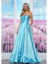 Colors 3478 Formal Ball Gown Long Evening Prom Dress In Blue