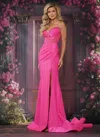 Colors 3562 Long Formal Glitter Evening Prom Dress In Multi