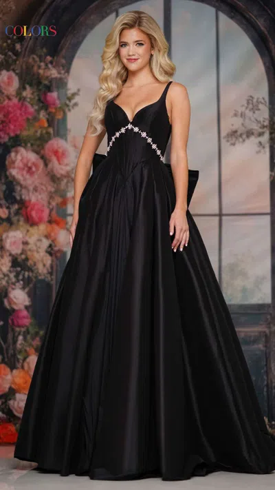 Colors 3922 Long Formal Ball Gown Prom Dress