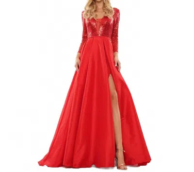 Colors Dress Rylee Gown In Red