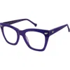 Colors In Optics Adele Reading Glasses In Majestic Purple